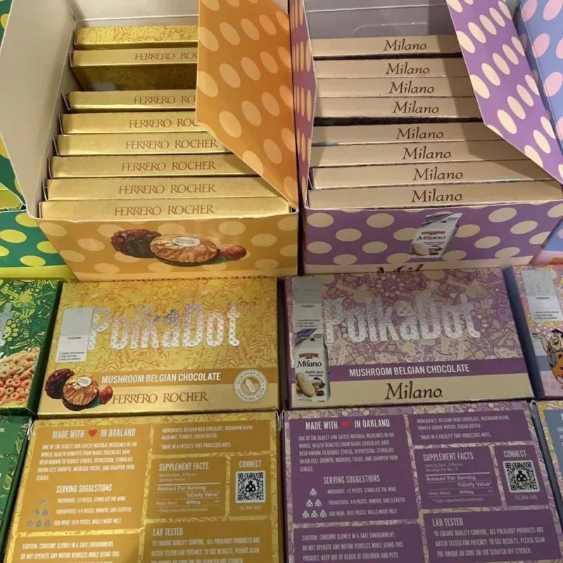 Polkadot Chocolate Box - Special Wholesale Pricing