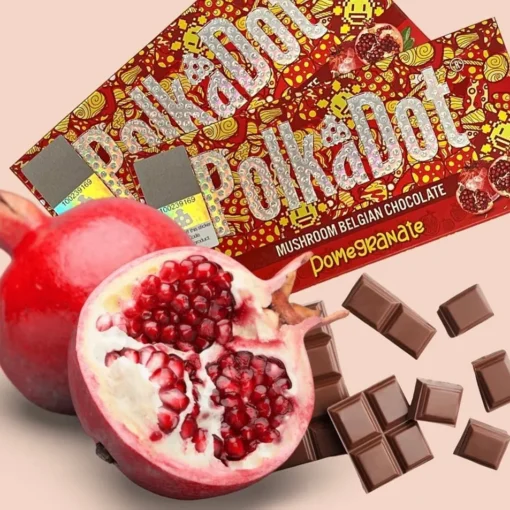 Polkadot Pomegranate Chocolate